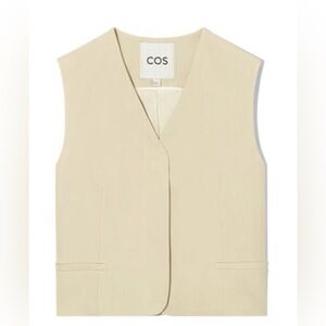 COS Light Beige Sleeveless Vest